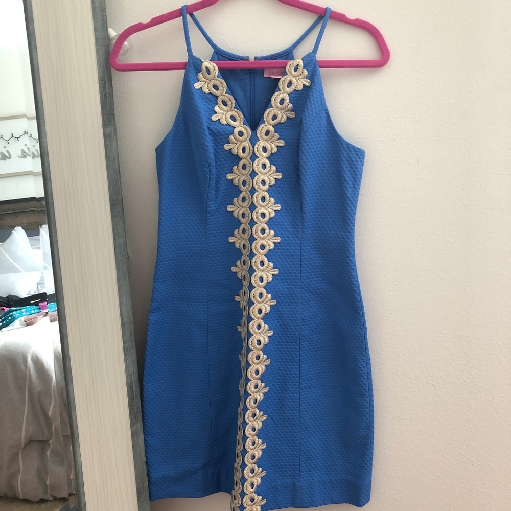 Lilly Pulitzer Blue Shift Dress